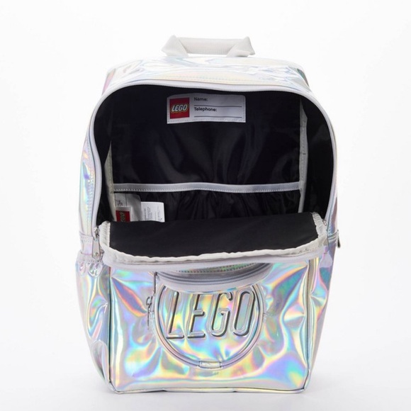 Lego Brick 15” Backpack - Holographic NWT - Picture 3 of 9